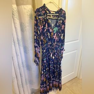 Gorgeous Spell & The Gyspy long sleeve dress, Size Large